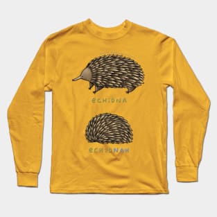 Echidna Echidnah Long Sleeve T-Shirt